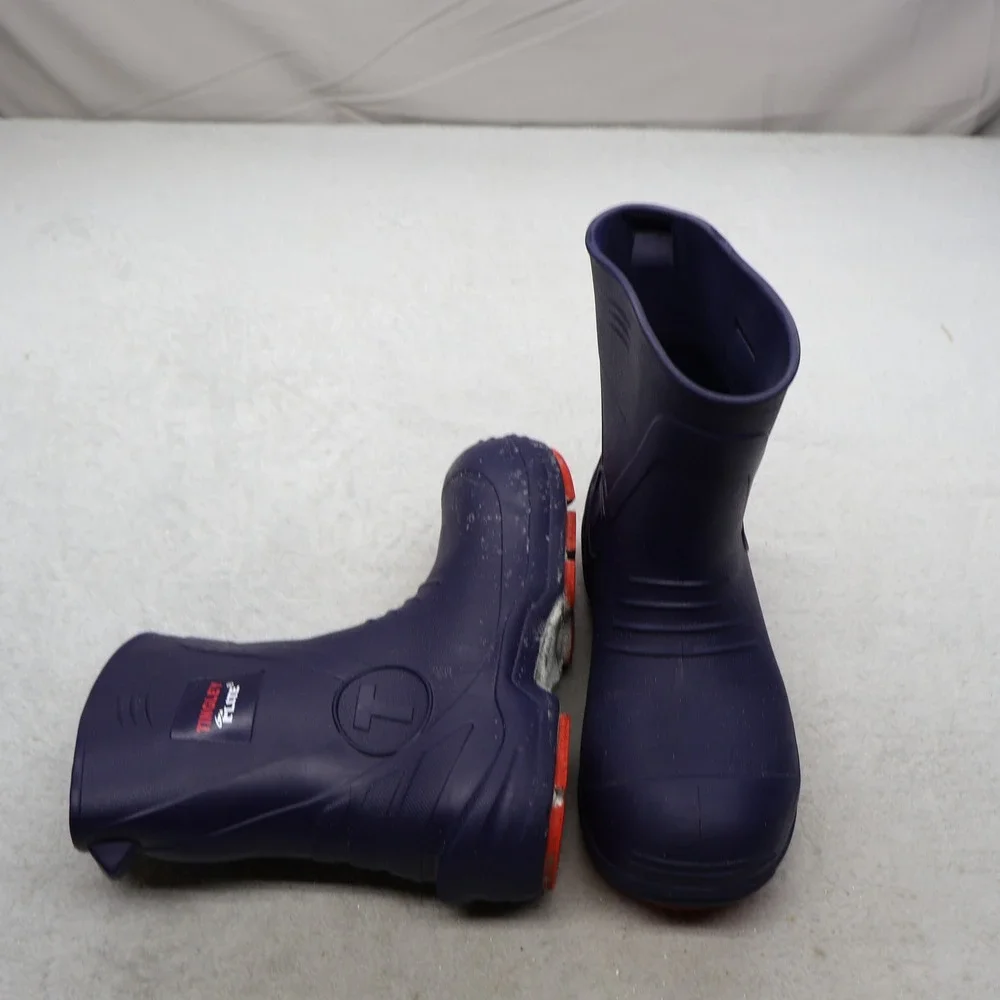 Tingley Flite Unisex M7 W9 Rain Boots Blue Waterproof Utility Slip Resistant